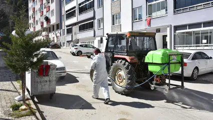 İskilip’te Haşerelere Karşı İlaçlama Seferberliği