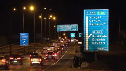 Çorum-Ankara Arası Kaç Radar Var ?