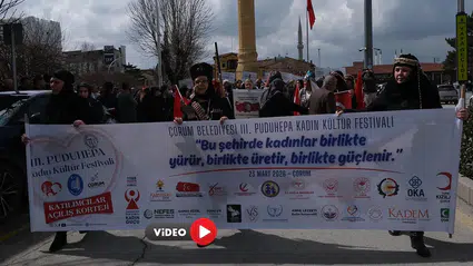 Çorum'da 3. Puduhepa Kadın Kültür Festivali Başladı