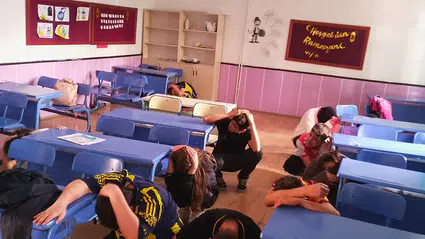 Kargı’da Okullarda Deprem Tatbikatı Yapıldı