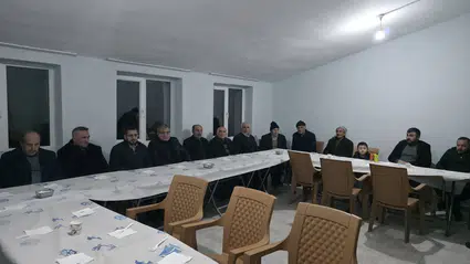 Bayat Protokolü Belören’de Halkla Bir Araya Geldiler