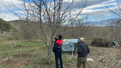 Laçin’de Bahçe Ziyaretleri