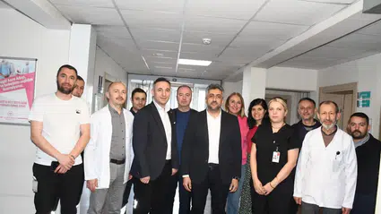 Hastane Yönetimi Sağlık Tesislerini İnceledi