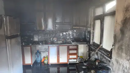 Osmancık’ta Evde Çıkan Yangın Söndürüldü