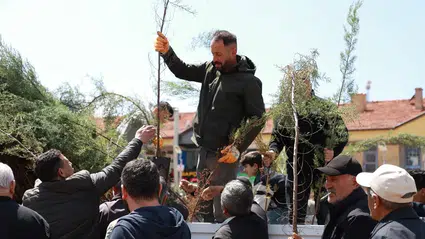 Vatandaşlara 2 Bin Fidan Dağıtıldı