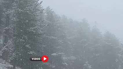 Çorum’da Nisan Ayında Kar Sürprizi