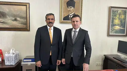 Remzi Torun, Başkentte Bakanlık Yetkilileriyle