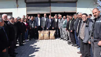 Çiftçiye Yüzde 50 Hibeli Ayçiçeği Tohumu Desteği