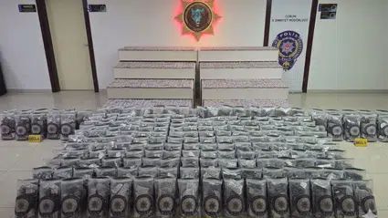 Çorum’dan Yapılan Dev Uyuşturucu Sevkiyatına Darbe