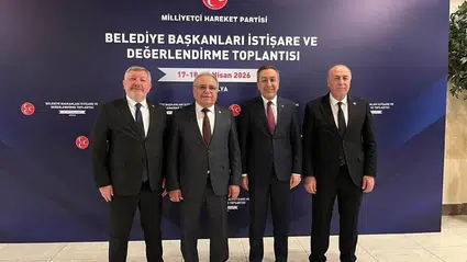 MHP’li Başkanlar Genel Merkez’deydi