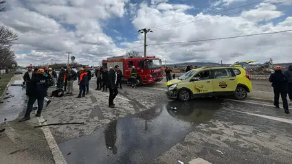 Rakip Takımın Futbolcuları Kaza Yaptı