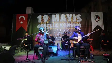 19 Mayıs Coşkusu Konserle Taçlandı