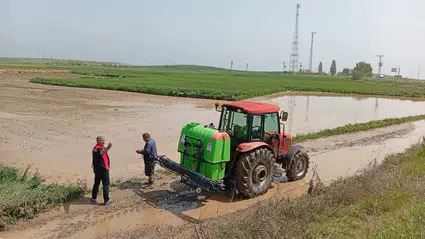 Yağışlar Sonrası Tarım Arazilerinde Zarar Tespiti Yapılıyor