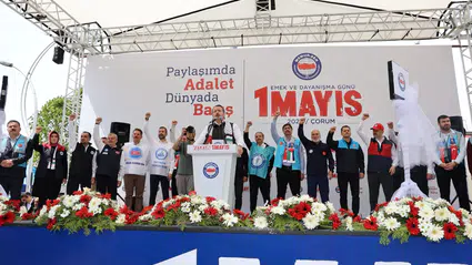Memur-Sen, 1 Mayıs’ı Çorum’da Kutladı