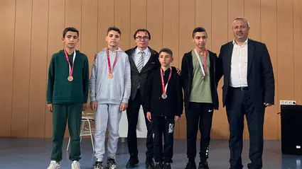 Alaca’da Lise Öğrencileri Kıyasıya Mücadele Etti