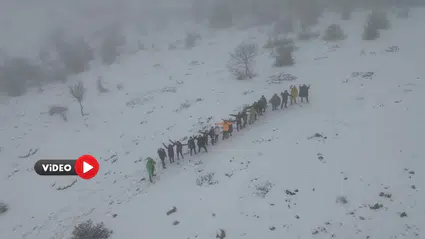 Karın Tadını Doğada Yürüyerek Çıkardılar