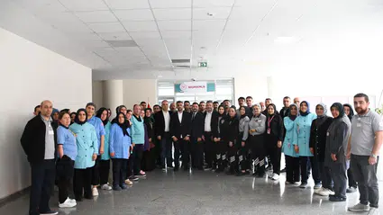 Hastanede 1 Mayıs Kutlaması