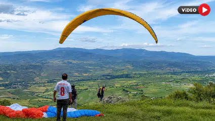 Millilere Gökyüzünden Destek