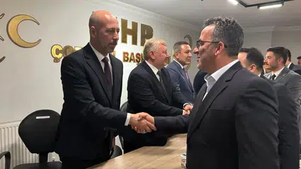 MHP’lilerden Partide Bayramlaşma