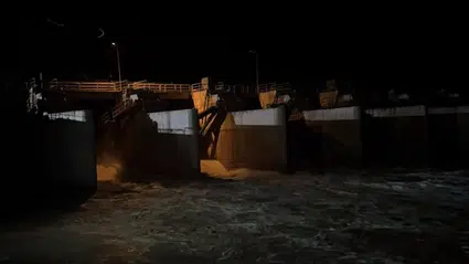 HES Patladı, Tarım Arazileri Su Altında Kaldı