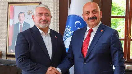 İki Başkan Projeleri Konuştu