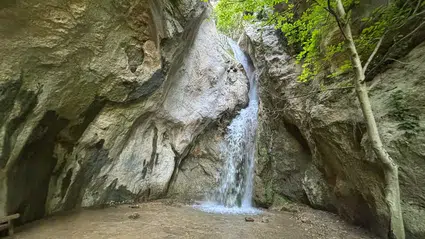 Doğaseverlerin Rotası Örencik Şelalesi Oldu