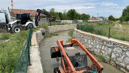 Alaca Deresi'nde Temizlik Mesaisi