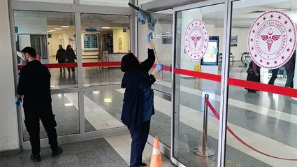 Hastanede Temizlik Seferberliği