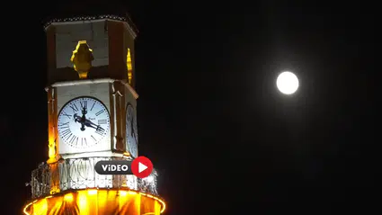 Çorum Semalarındaki Dolunay Mest Etti