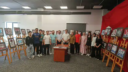 Öğrencilerin Eserleri Sanatseverlerle Buluştu