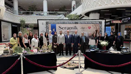 Kursiyerlerin Seramik Ürünleri Görücüye Çıktı