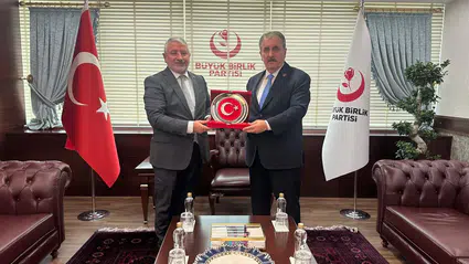 Başkan Aşgın, Destici ile Bir Araya Geldi