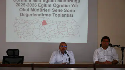 2025-2026 Eğitim ve Öğretim Yılı Masaya Yatırıldı