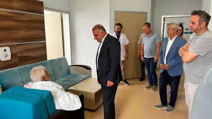 Şifa Bekleyen Hastalara Geçmiş Olsun Ziyareti