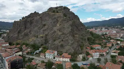 Osmancık Kalesi Çevresindeki Binalar Yıkılıyor