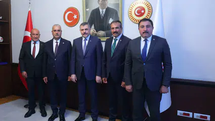 Çorum Heyetinden Bakan Çiftçi’ye Ziyaret