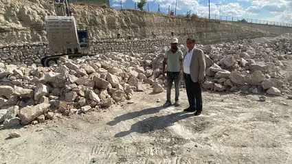 Soğuk Hava ve Tarım Depolarının Hafriyat Çalışmaları Sürüyor
