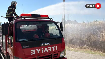 Otluk Alanda Çıkan Yangın Söndürüldü