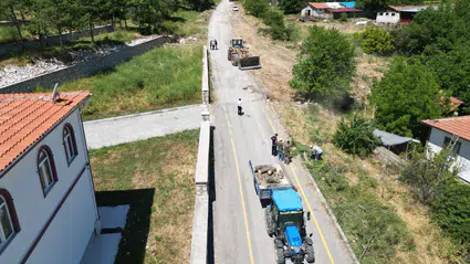 Laçin’de Ulaşım Altyapısını Güçlendirecek Mesai