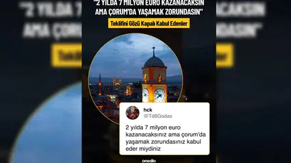 Onedio'dan Aubameyang'ın Çorum'u Reddetmesine Özel İçerik!