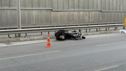 Yola Düşen Demir Parçası Kazaya Neden Oldu
