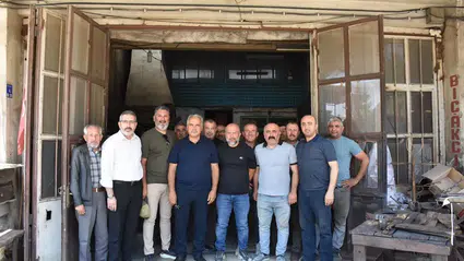 Sanayi Sitesi Girişinde Yeni Düzenleme