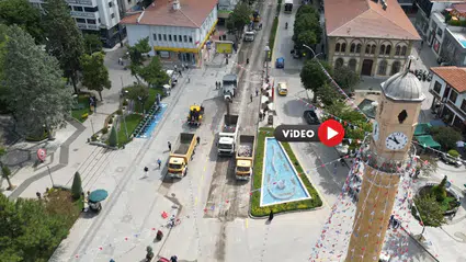 Gazi Caddesi Yenileniyor