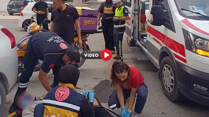 Çocuğa Çarpmamak İçin Manevra Yaptı, Hastanelik Oldu