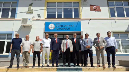 Cemil Çağlar, İlkokul Müdürleriyle Buluştu