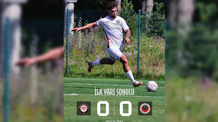 Gençlerbirliği Maçının İlk Yarısı Sona Erdi