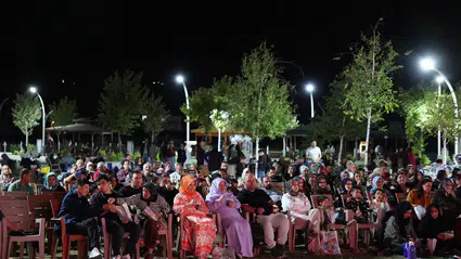 Osmancık’ta Açık Hava Sinema Keyfi