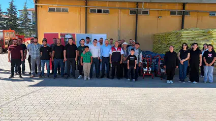Mecitözü’nde Üreticilere Süt Sağım Makinesi Hibe Edildi