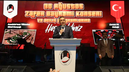 Sungurlu’da 30 Ağustos Coşkusu