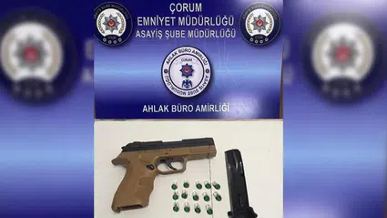 Çorum'da Aranan 1 Kişi Yakalandı